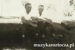 Władysław Smerdel (z lewej) (archiwum Bernadetty Smerdel) <br />
